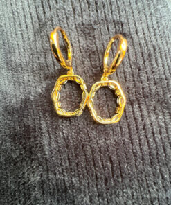 Earrings golden tone xuping