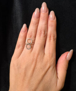 Sterling Silver Infinity Ring – Size J
