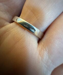 Stunning zigzag sterling silver ring size O 1/2 (3)