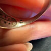 Vintage Sterling silver ring Uk size Q 1/2 (6)