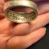 Vintage Sterling silver ring Uk size Q 1/2 (6)