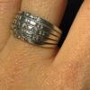 Vintage 90s Sterling silver ring size O (6)