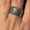 Vintage 90s Sterling silver ring size O (6)