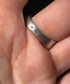 Vintage 90s Sterling silver ring size O (6)