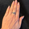 Uk size O vintage Soviet Sterling silver ring (7)