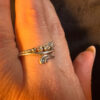 Uk size O vintage Soviet Sterling silver ring (7)