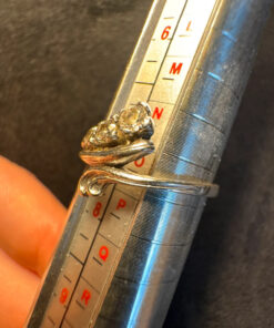 Uk size O vintage Soviet Sterling silver ring (7)