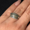 Sterling silver ring Uk size L