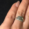 Sterling silver ring Uk size L