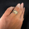 Sterling silver ring Uk size L