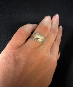 Sterling silver ring Uk size L