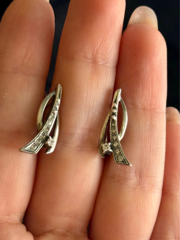 Sterling silver earrings