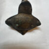 RARE Vintage old ashtray bronze Soviet Russian USSR Faraon Statue Sculpture