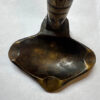 RARE Vintage old ashtray bronze Soviet Russian USSR Faraon Statue Sculpture
