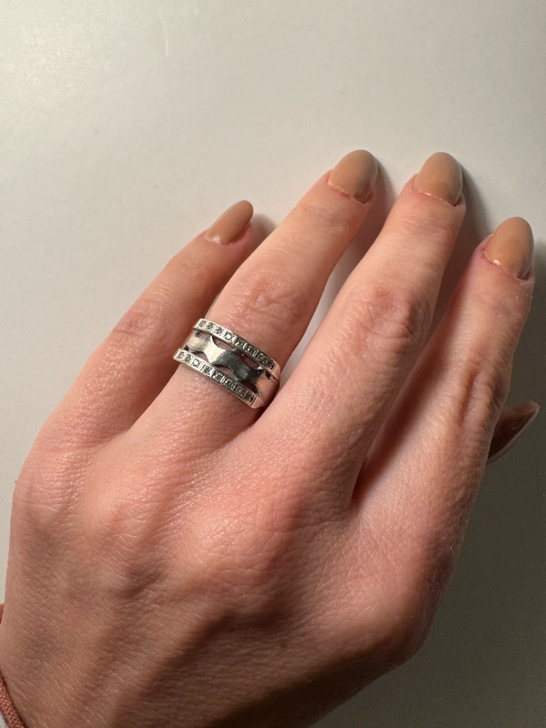 Uk size m1/2 sterling silver ring (#16)