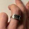 Uk size m1/2 sterling silver ring (#16)