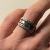 Uk size m1/2 sterling silver ring (#16)