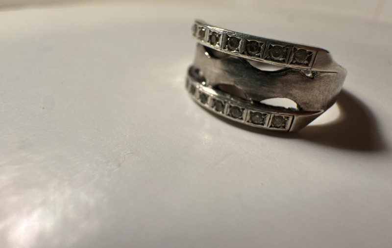 Uk size m1/2 sterling silver ring (#16)