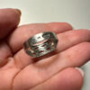Uk size m1/2 sterling silver ring (#16)