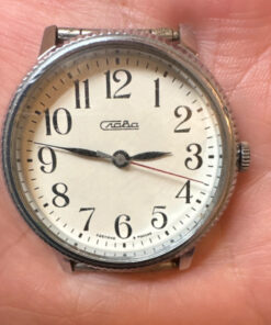 Russian Soviet Men’s Wristwatch Without Strap Quartz Slava 451