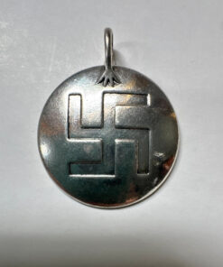 Pendant with “Om Mani Padme Hum” Mantra on Lotus Flower(#21)