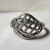 UK M, Incredible Soviet Sterling Silver Ring
