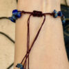 Bracelet with natural lapis lazuli