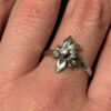 Soviet Sterling silver ring Uk size Q
