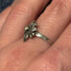 Soviet Sterling silver ring Uk size Q