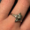 Soviet Sterling silver ring Uk size Q