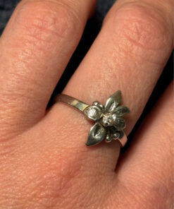 Soviet Sterling silver ring Uk size Q