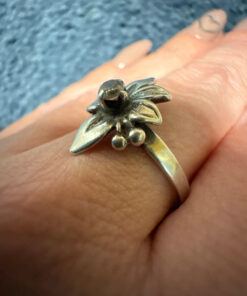 Soviet Sterling silver ring Uk size Q