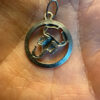 Vintage 925 silver Cancer zodiac pendant (#19)