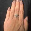 Silver snake ring, size R(#15)
