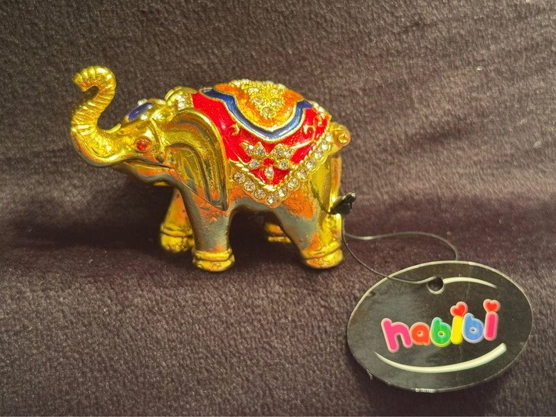 Jewelry box elephant