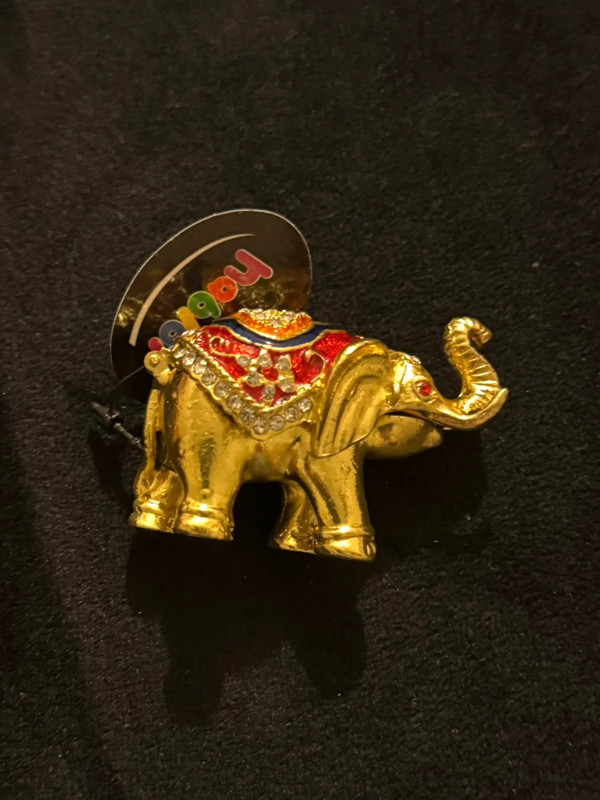 Jewelry box elephant