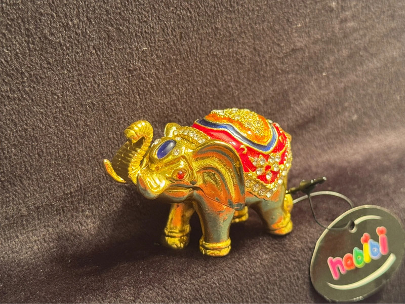 Jewelry box elephant