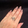 Sterling silver ring Uk size P (#2)