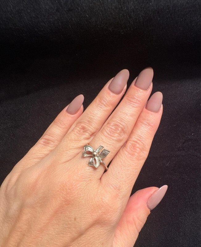 Sterling silver ring Uk size P (#2)