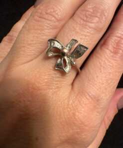 Sterling silver ring Uk size P (#2)