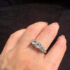 Incredibly beautiful sparkling ring, size O(#2)