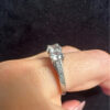 Incredibly beautiful sparkling ring, size O(#2)