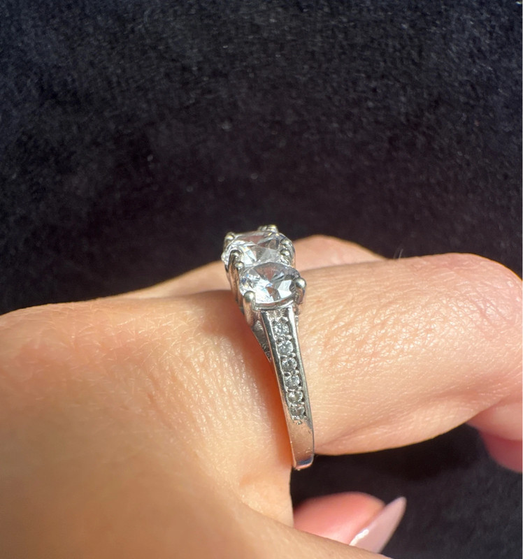 Incredibly beautiful sparkling ring, size O(#2)
