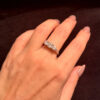 Incredibly beautiful sparkling ring, size O(#2)