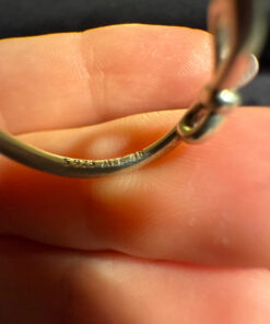 Genuine Pandora Infinity Knot Ring Size 48 Uk size I1/2 S925 ALE
