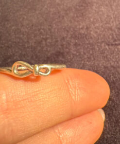 Genuine Pandora Infinity Knot Ring Size 48 Uk size I1/2 S925 ALE