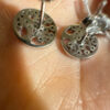 New Silver stud earrings “Tree of Life”#23)