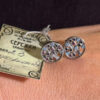 New Silver stud earrings “Tree of Life”#23)