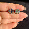 New Silver stud earrings “Tree of Life”#23)