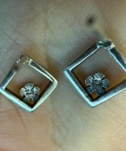 Incredible Sterling Silve Earrings 925 Silver